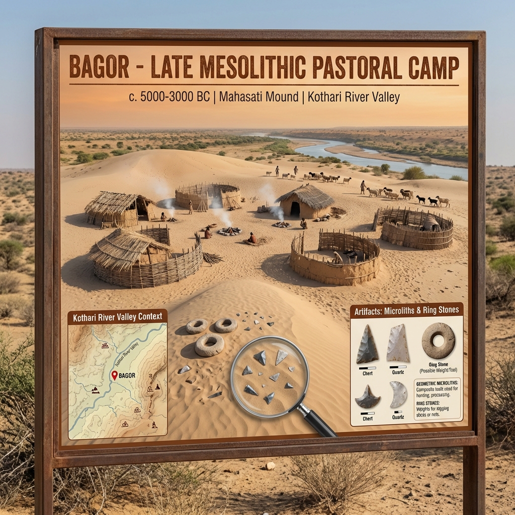 Bagor Mesolithic Camp