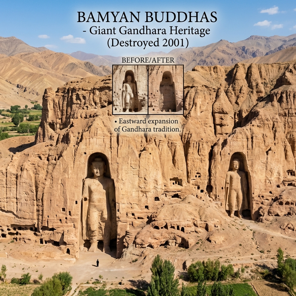 Bamyan Buddhas Afghanistan