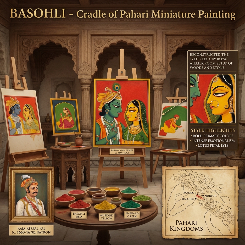 Basohli Pahari Painting 3