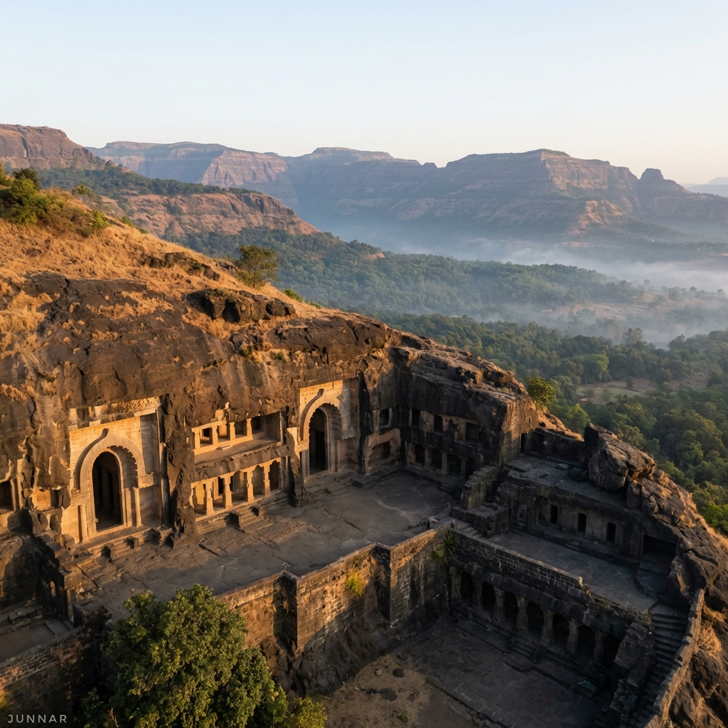 Junnar Buddhist Caves Clean