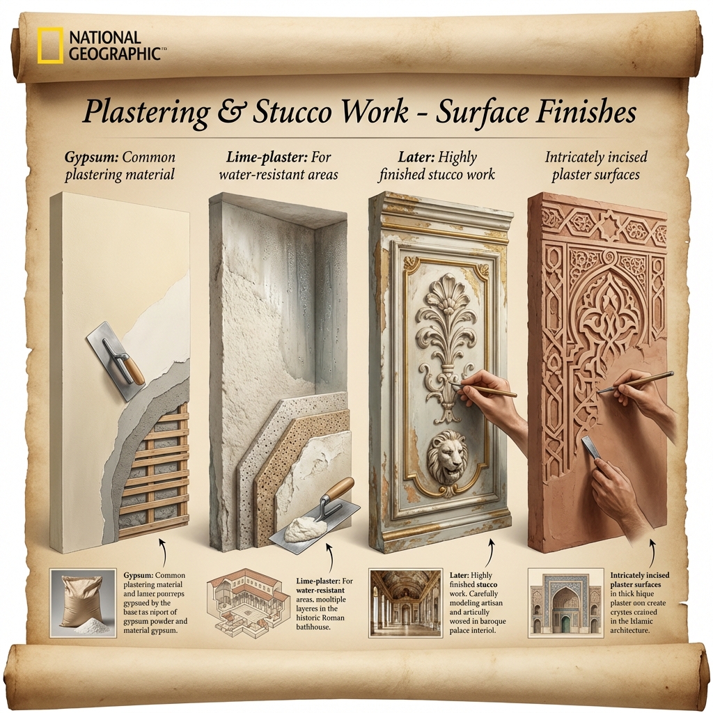 Plastering and Stucco Work Details