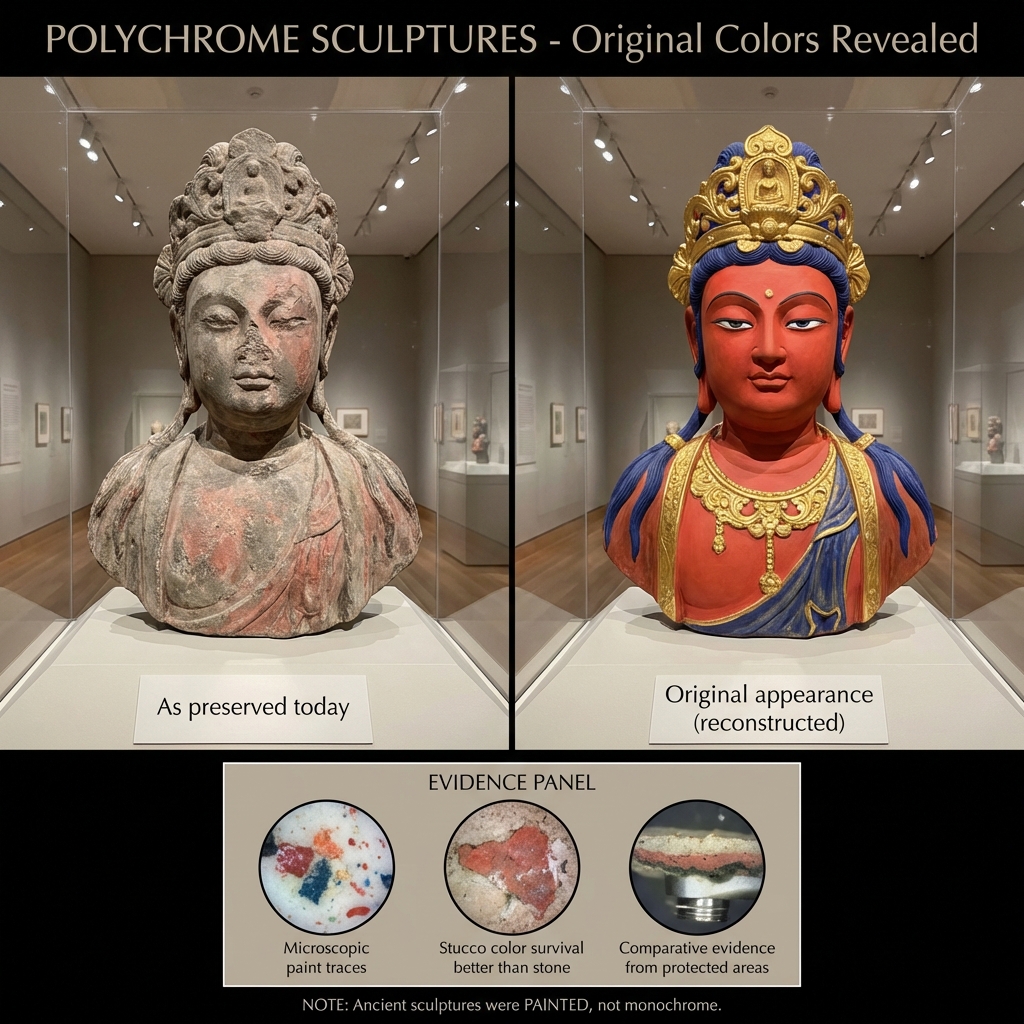 Polychrome Reconstruction of Ancient Statues
