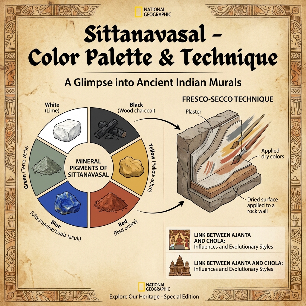Sittanavasal Colors Study