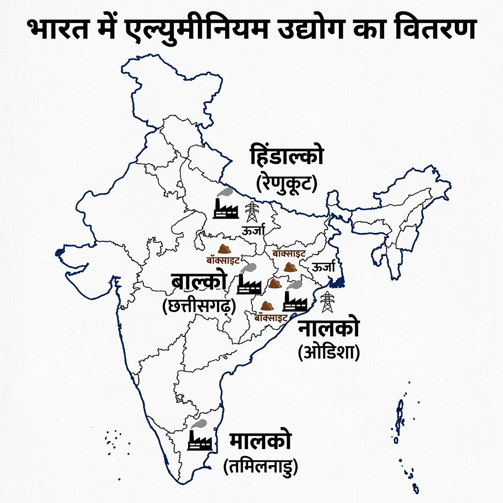 Aluminium Industry (Aluminium Udyog) Distribution