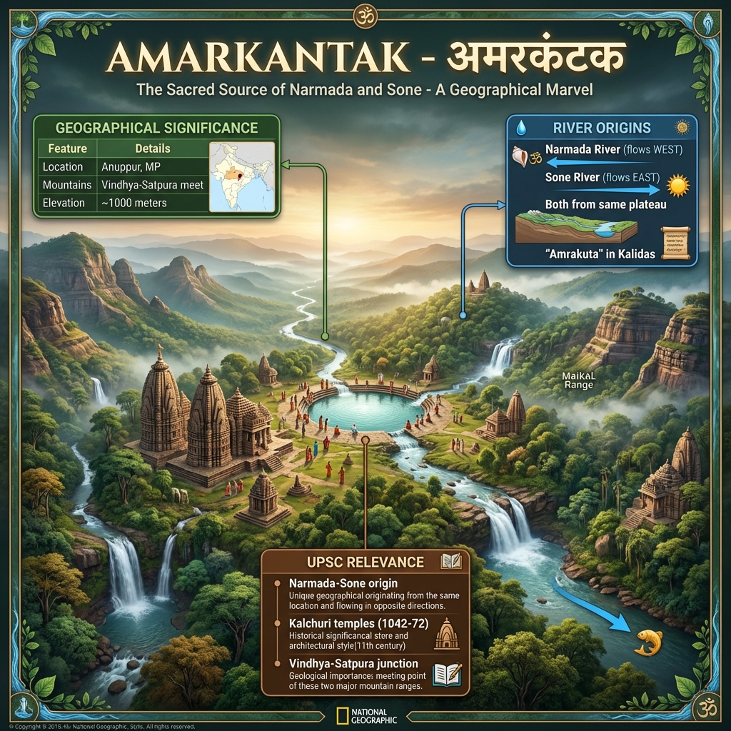 Amarkantak: Source of Narmada River