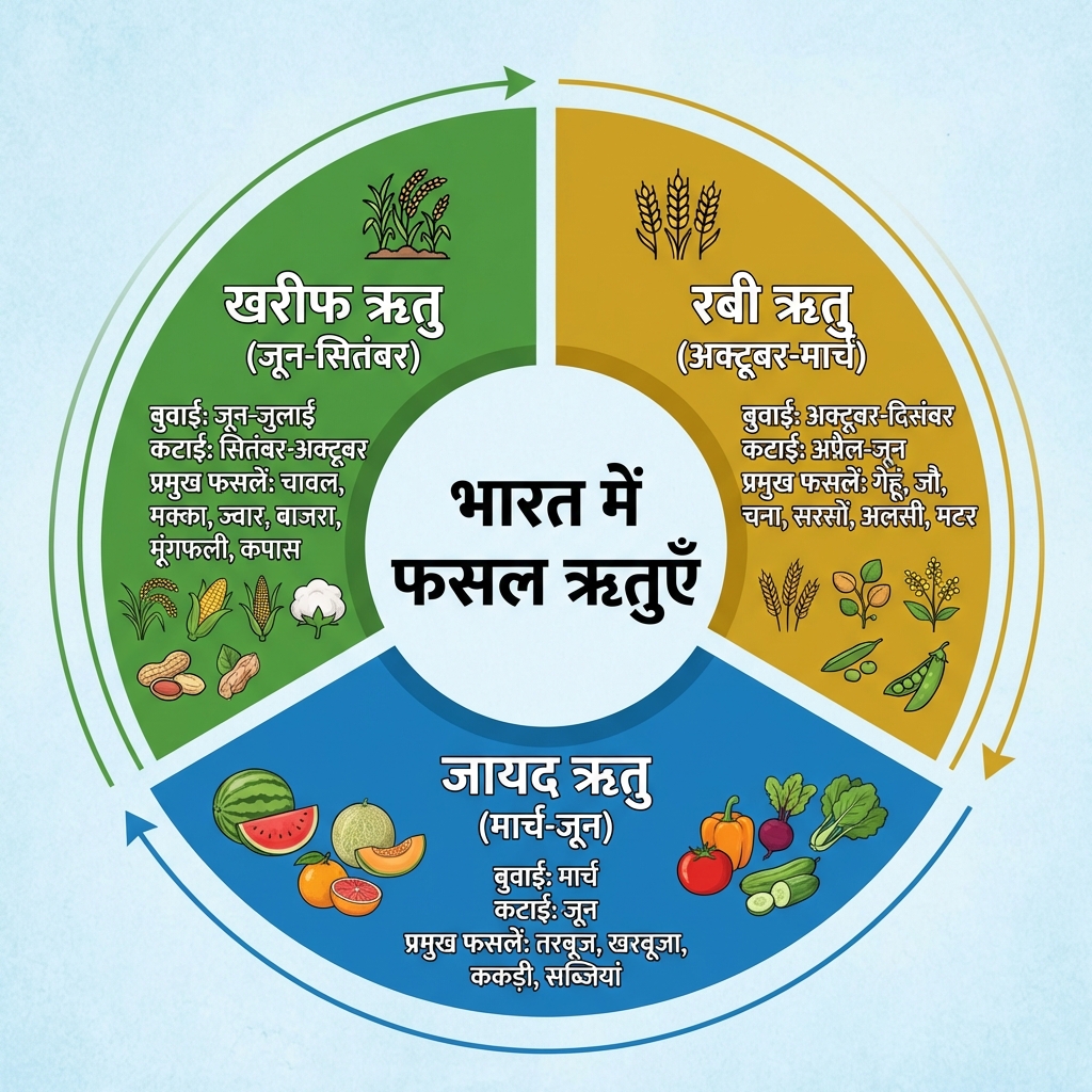 Indian Crop Seasons (Fasal Rituyen)
