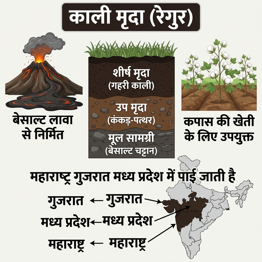 Black Soil (Kali Mrida) Characteristics