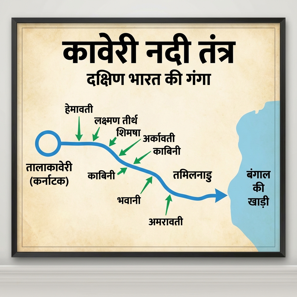 River Flow: Kaveri Detailed