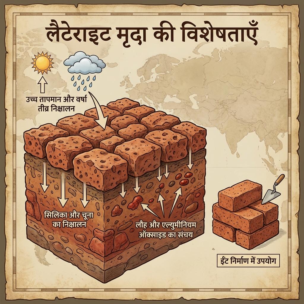 Laterite Soil (Laterite Mrida) Features