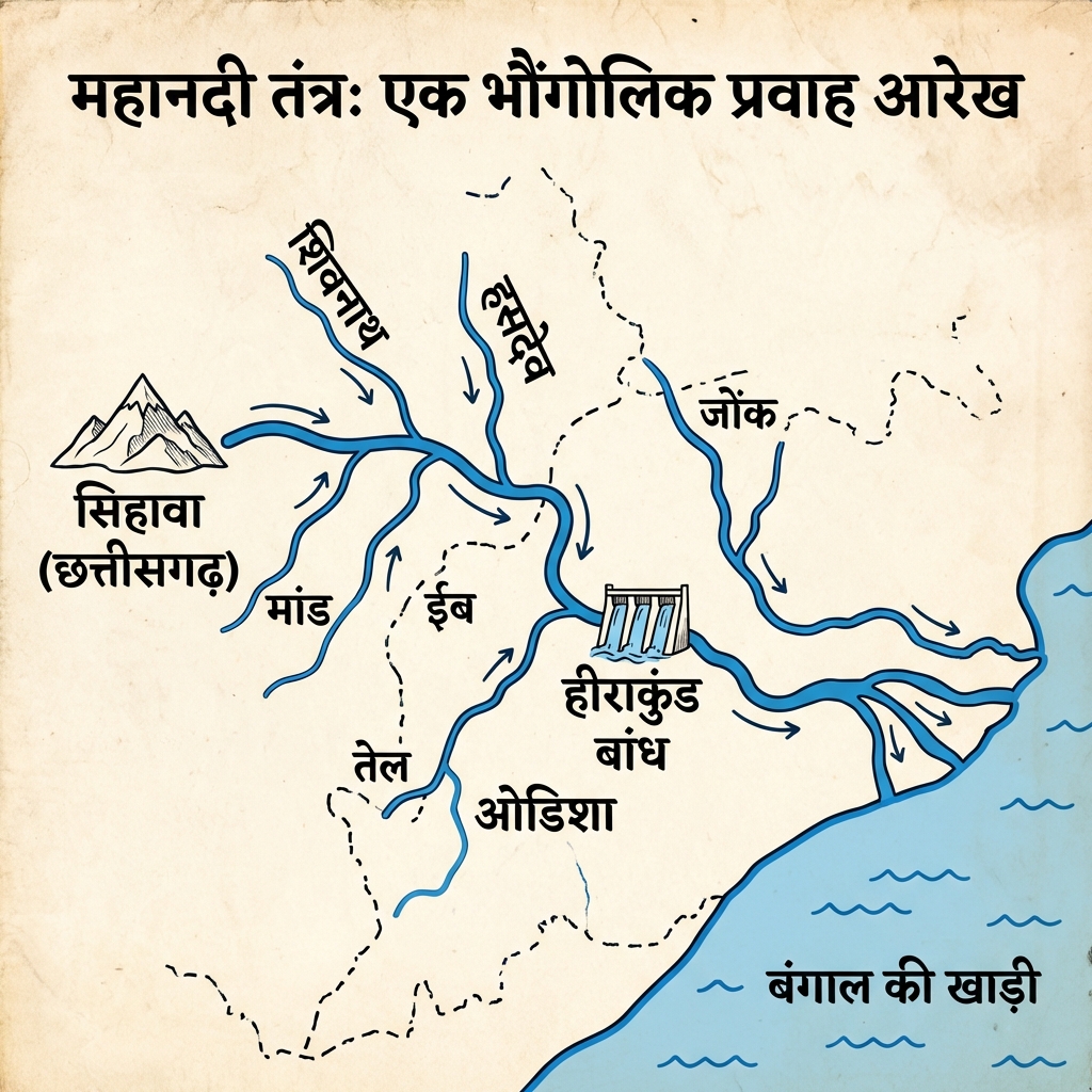 River Flow: Mahanadi Detailed