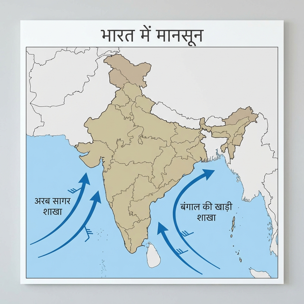 Indian Monsoon (Monsoon v3) Mechanism