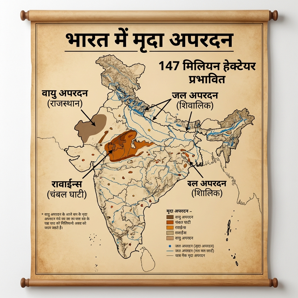 Soil Erosion (Mrida Apardan) Dynamics