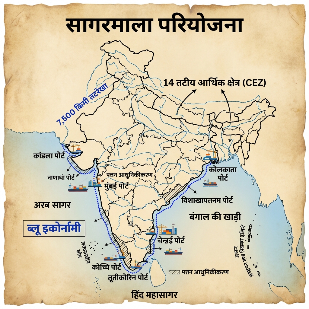Sagarmala Project: Port-led Development