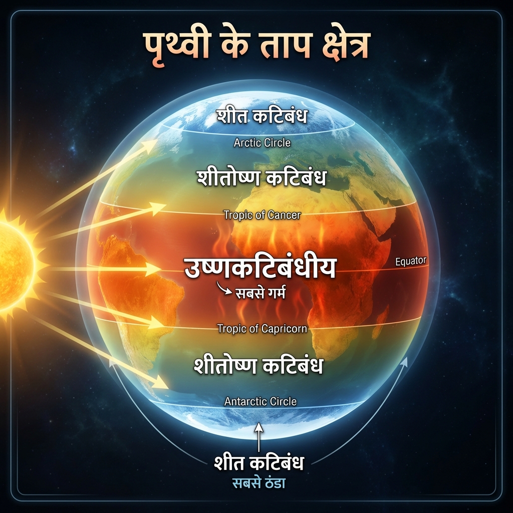 Temperature Zones (Taap Kshetra) of India