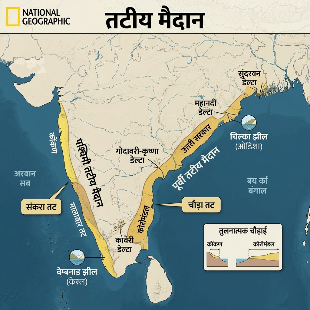 India: Coastal Plains (Tatiya Maidan) Overview