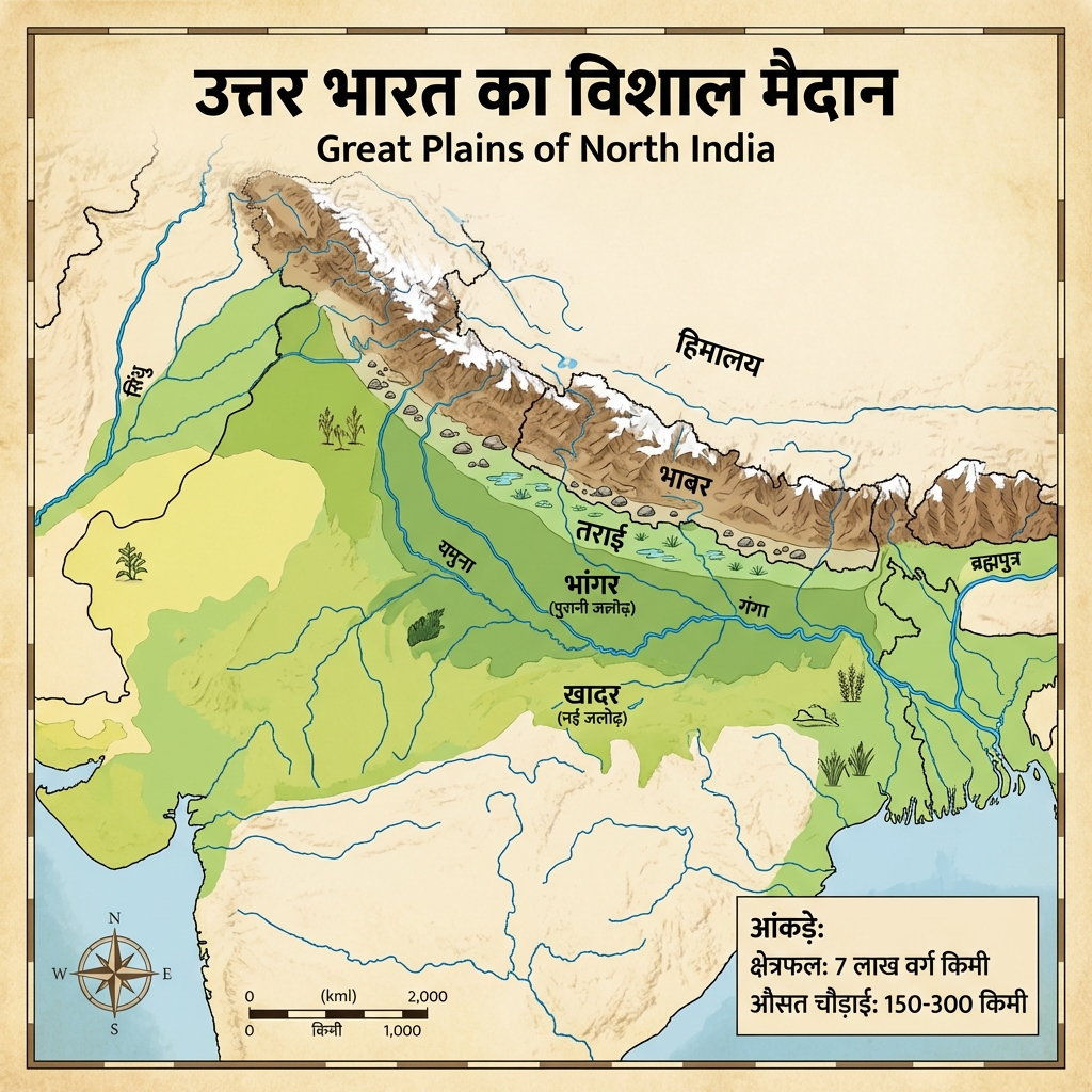 Great Northern Plains (Uttar Bharat Maidan) Overview