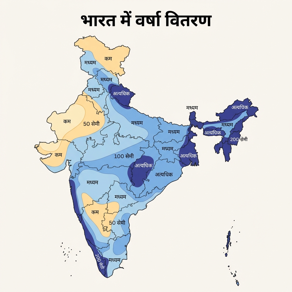 Rainfall Distribution Minimal