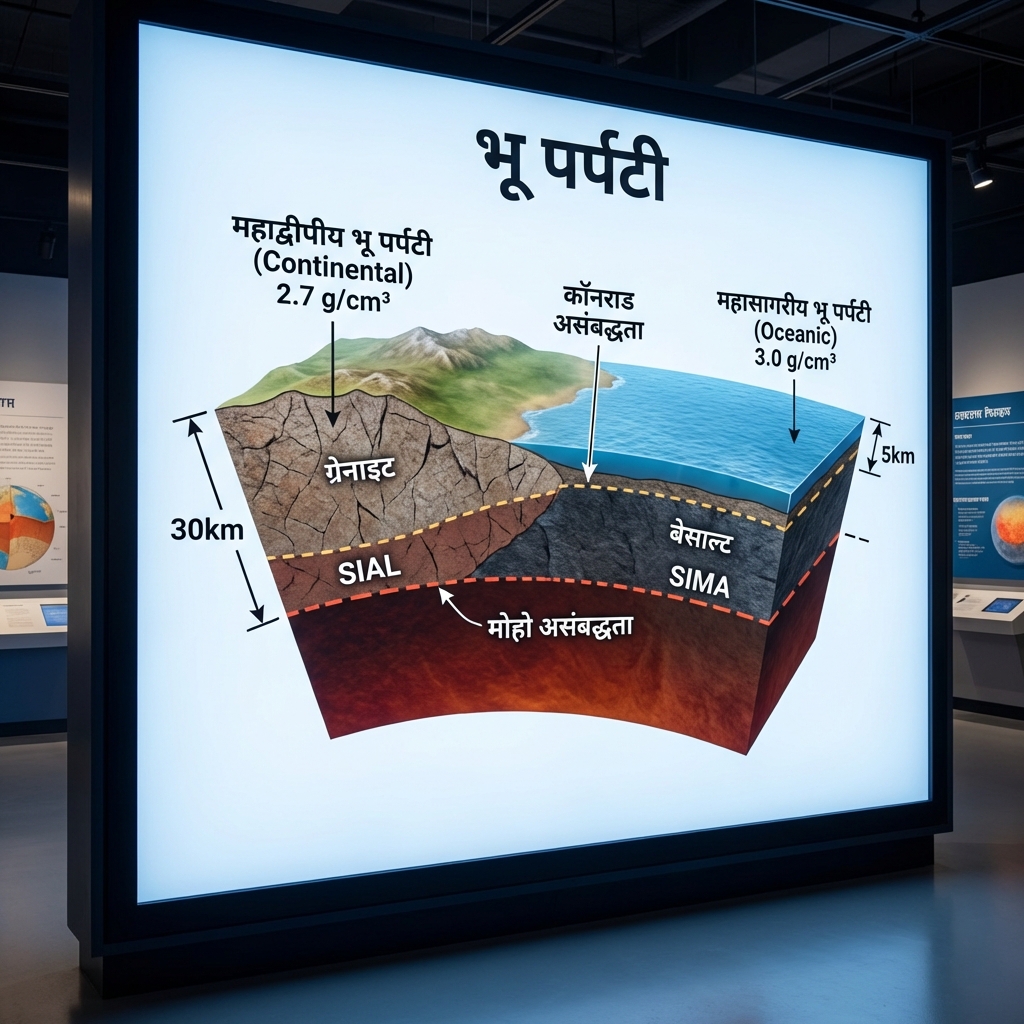 Earth's Crust Structure