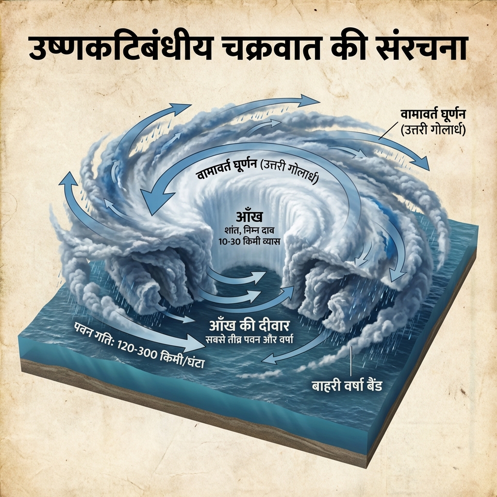 Cyclone (Chakravat) - Alternative Diagram