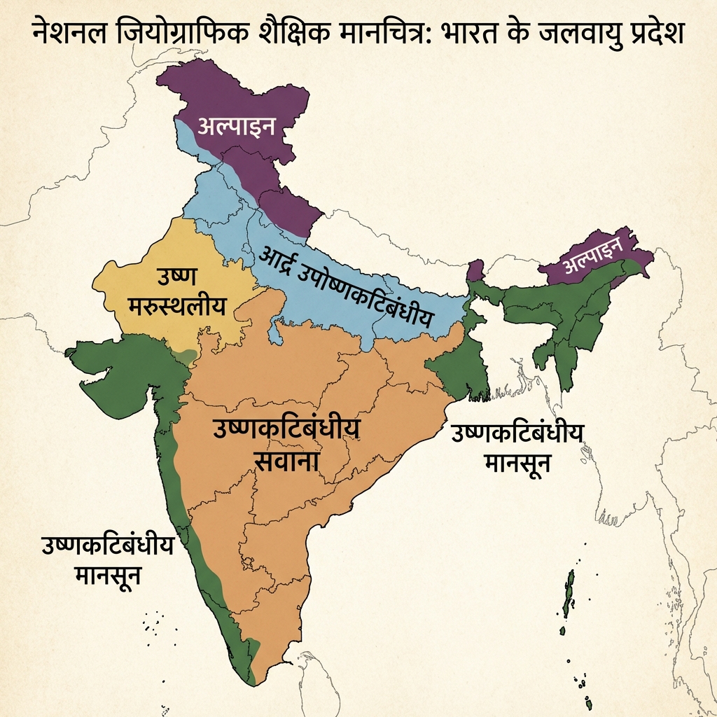 Climatic Regions (Jalvayu Pradesh) - Global