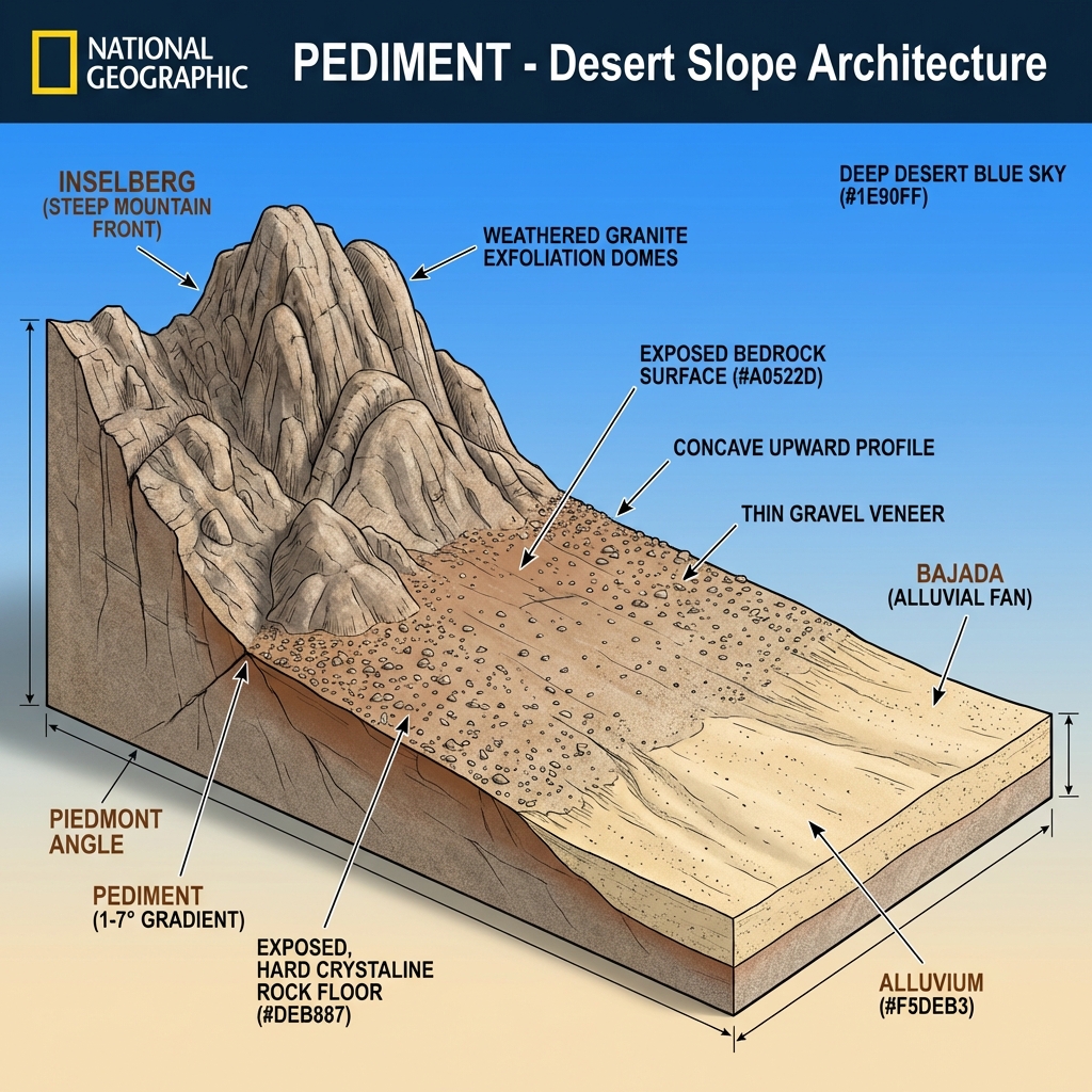 Pediment Landscape: Arid Erosional Form