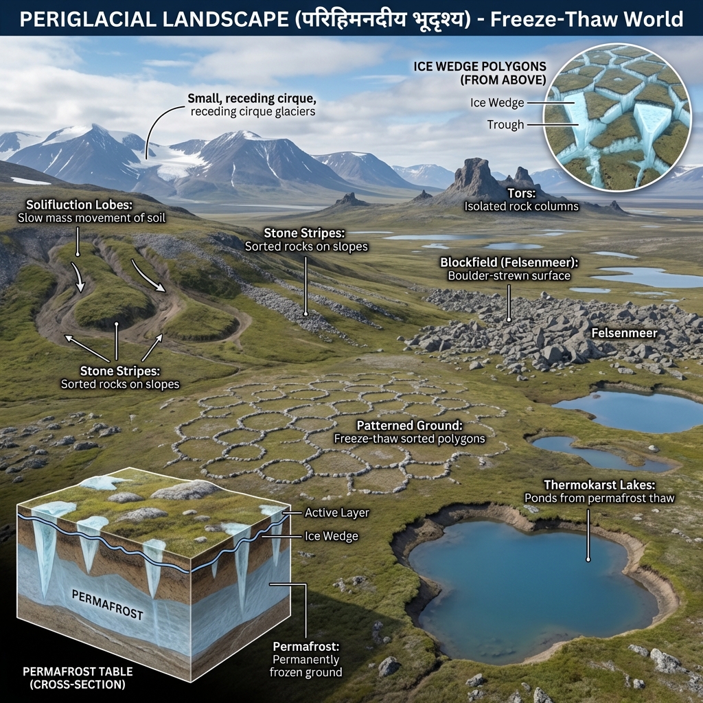 Periglacial Landscape Processes