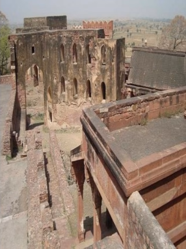Ancient Pachisi Court at Fatehpur Sikri