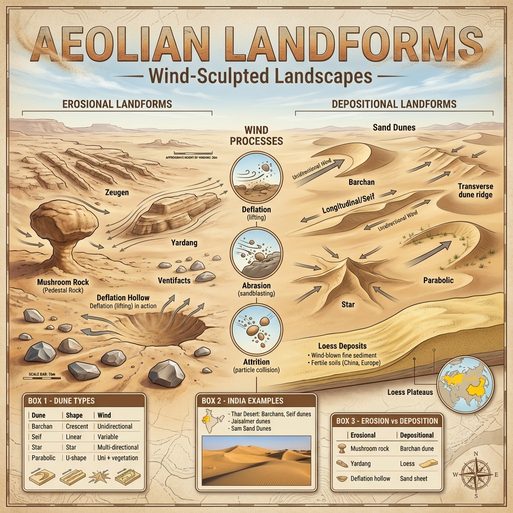 Aeolian Landforms Overview