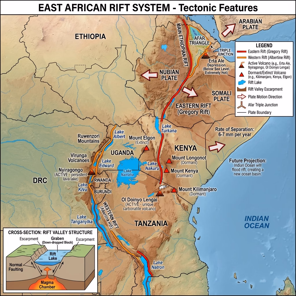 Africa's Great Lakes and Rift Valley System
