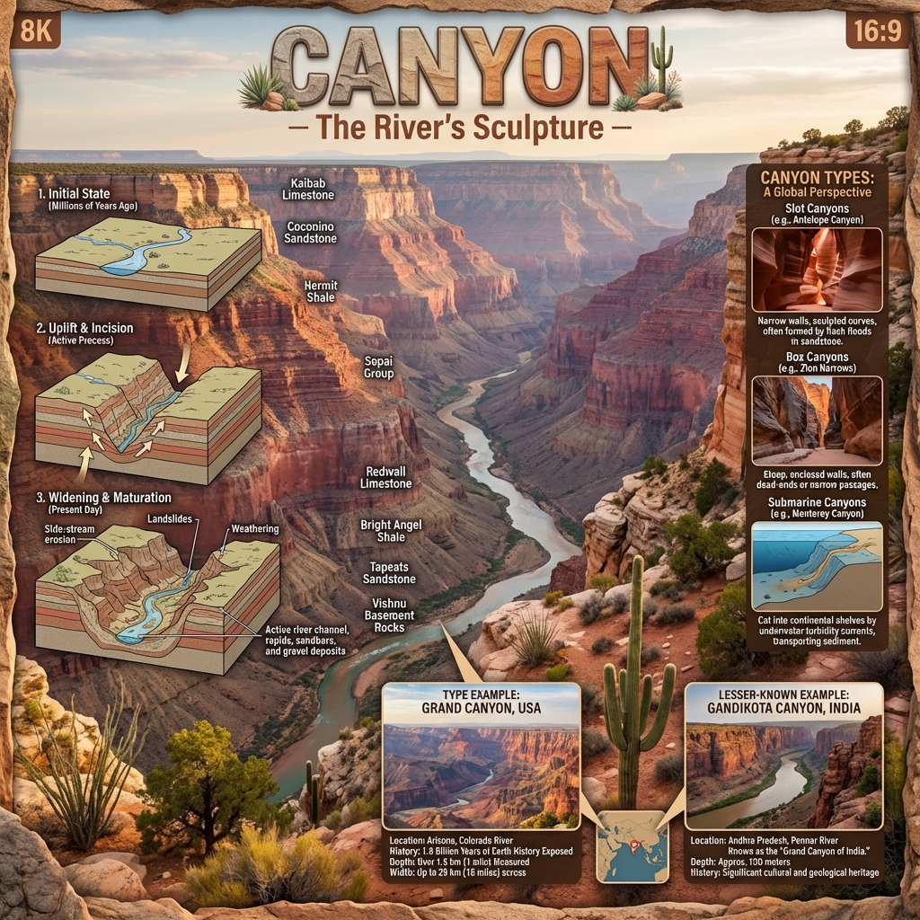 Canyon and Gorge Formation