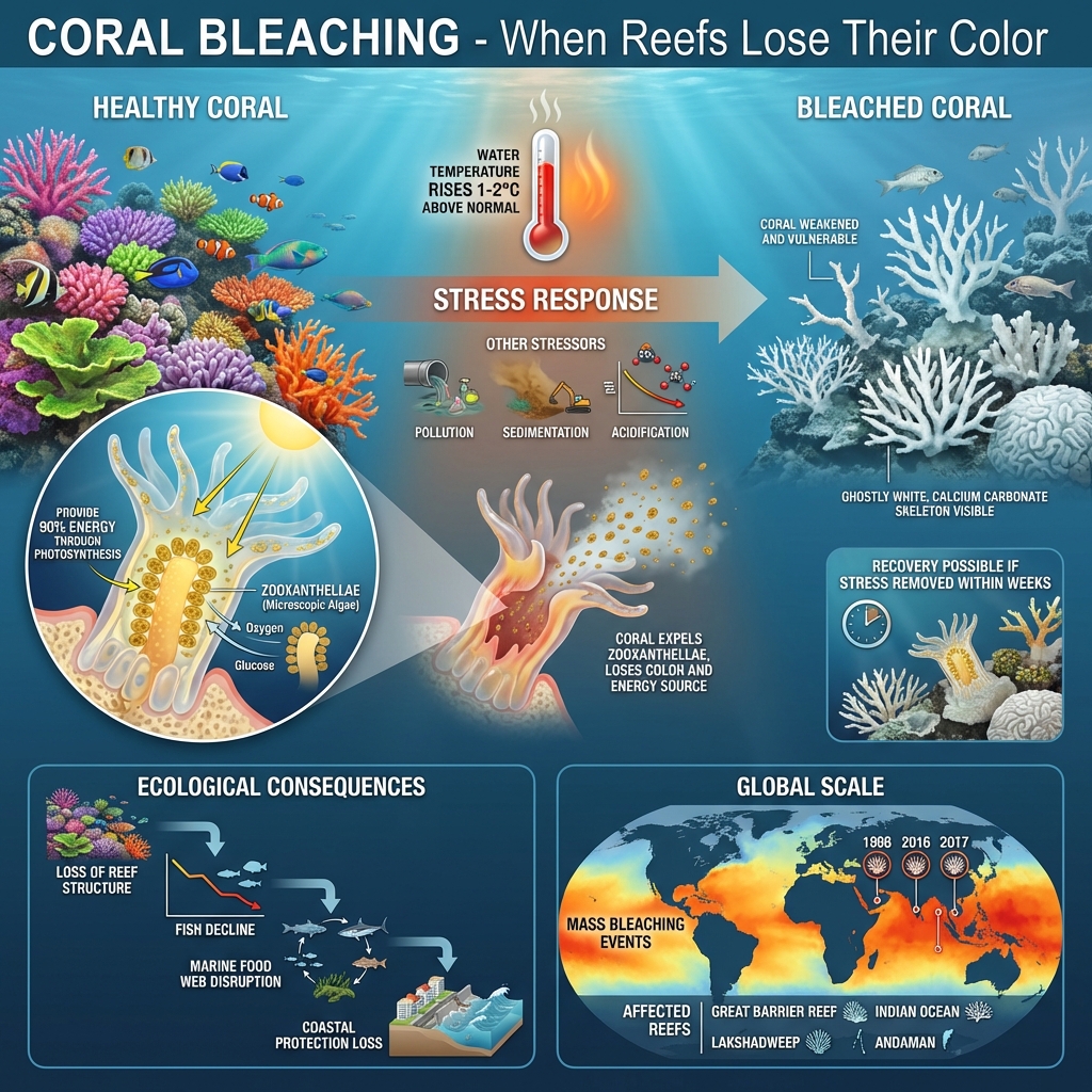 Coral Bleaching Process