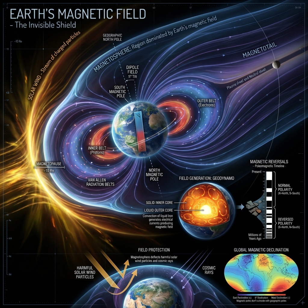 Earth's Magnetosphere Shield