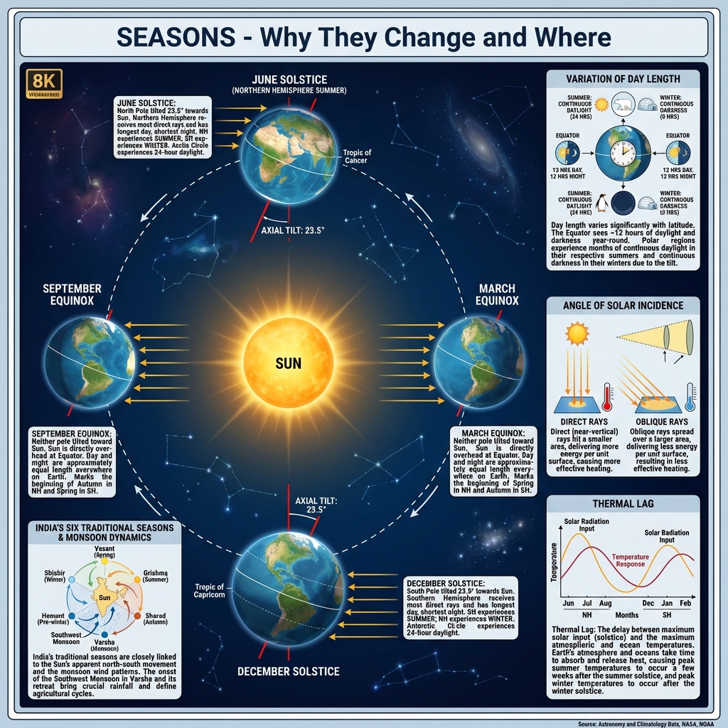 Mechanism of Seasons