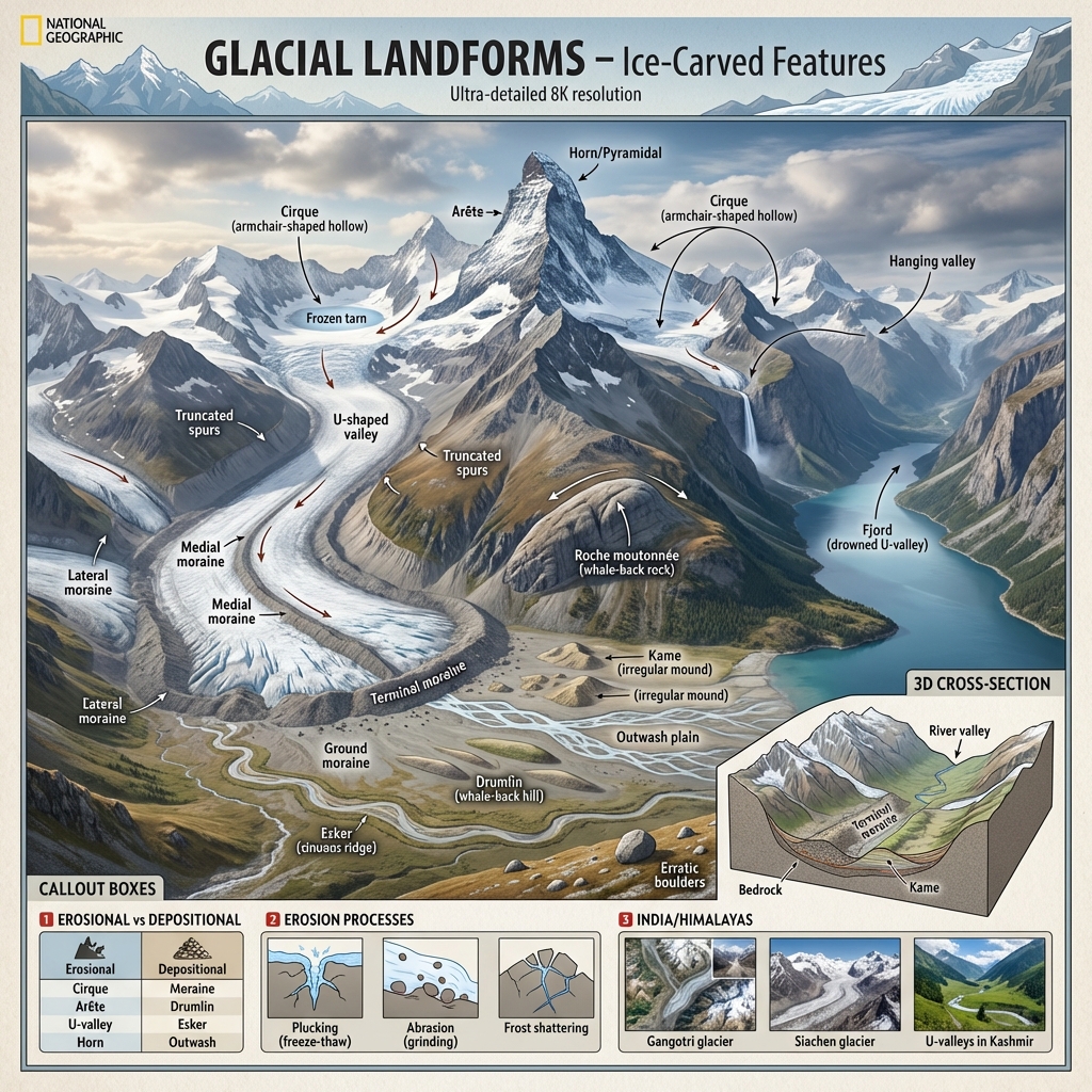 Glacial Landforms Overview