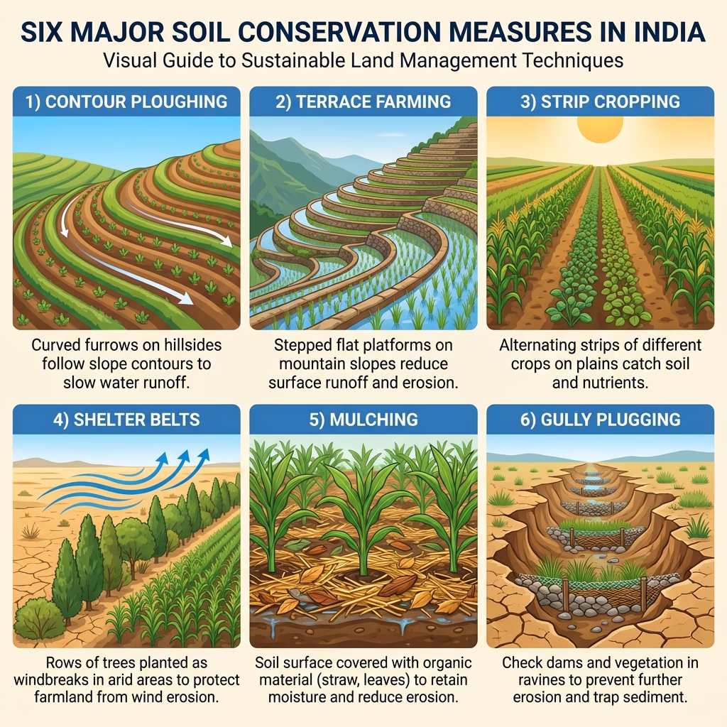 Soil Conservation Measures and Techniques