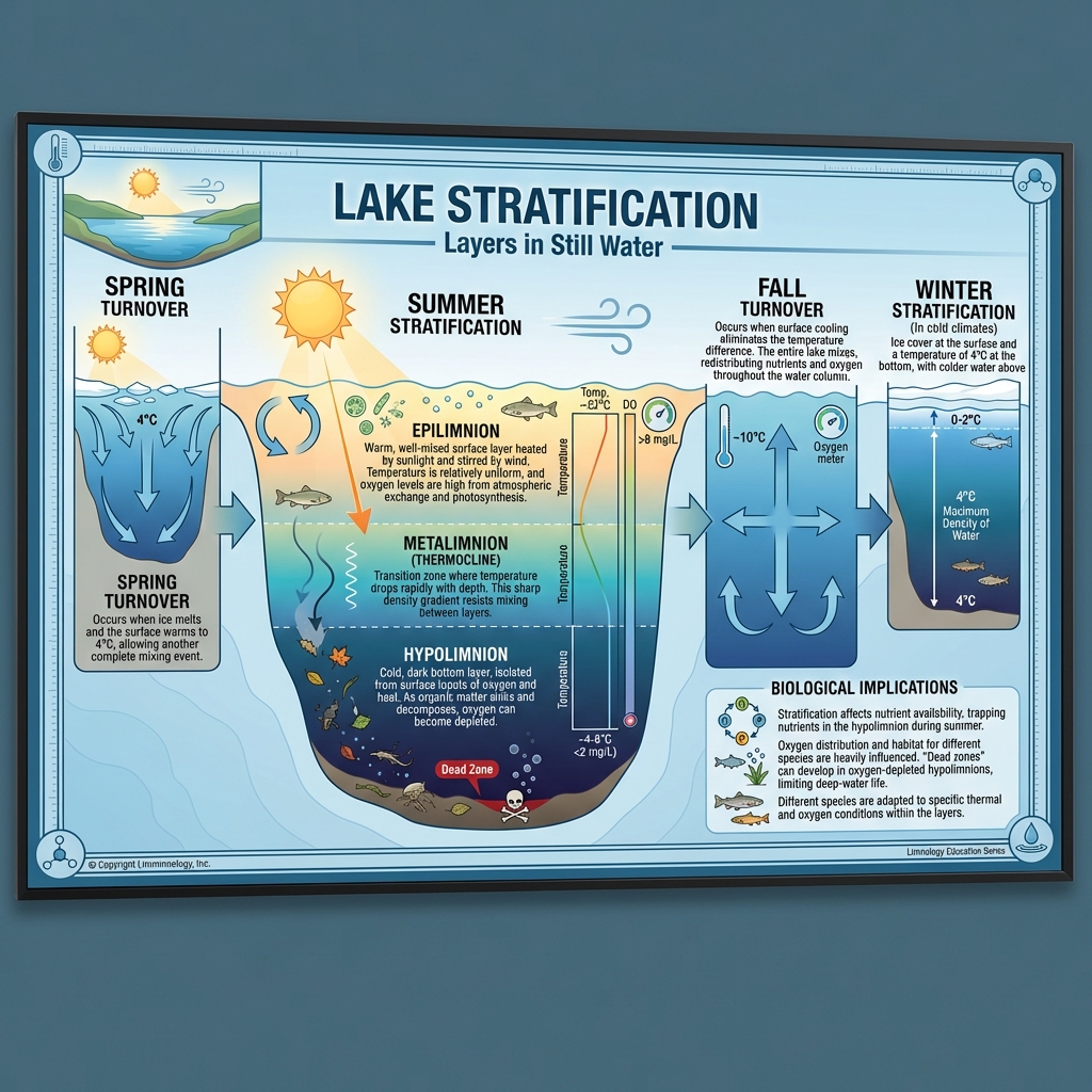 Lake Stratification and Thermal Layers