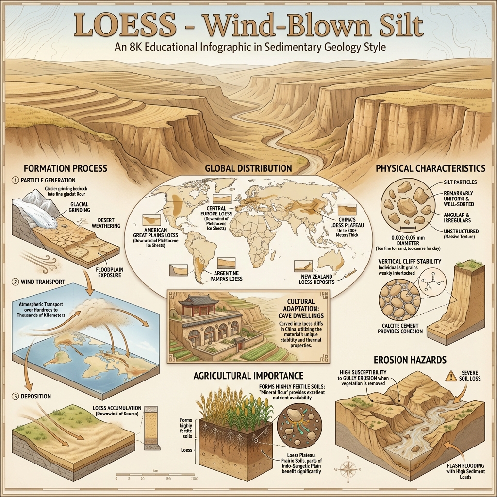 Loess Deposits and Landforms