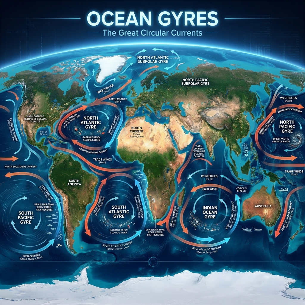 Ocean Gyres Circulation