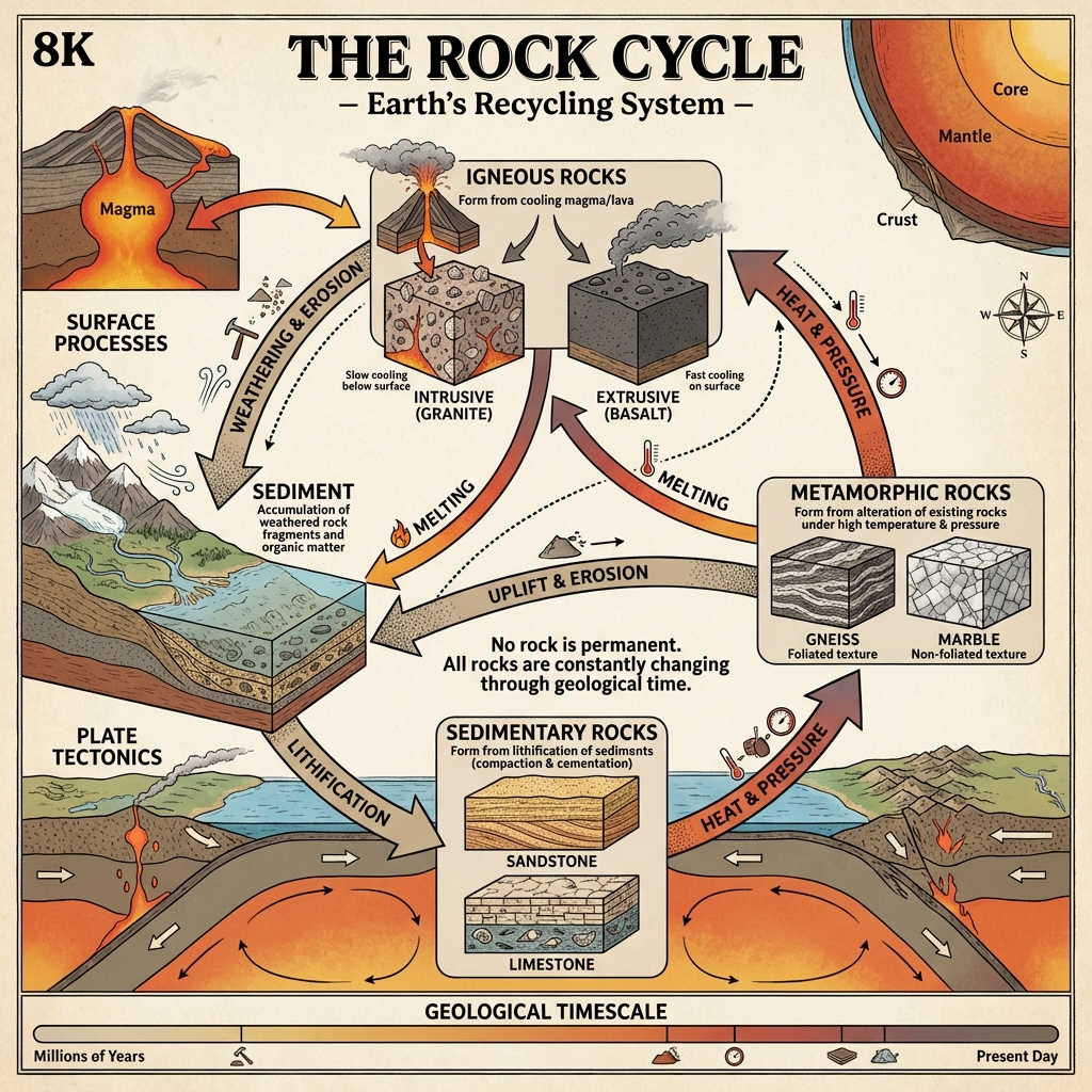 Rock Cycle Process