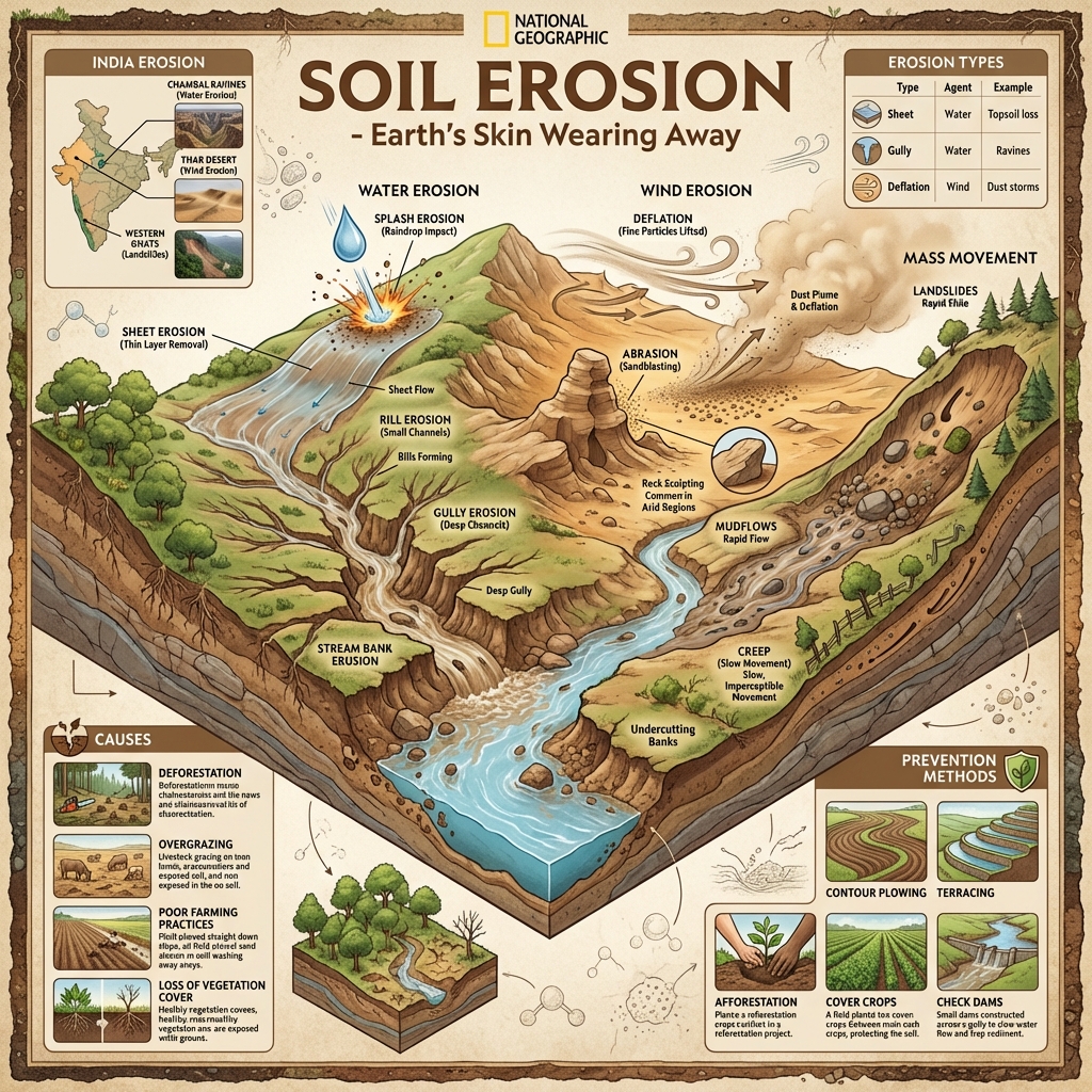 Soil Erosion and Land Degradation