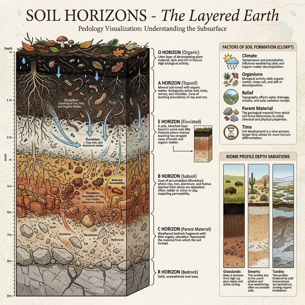 Soil Horizons and Profile