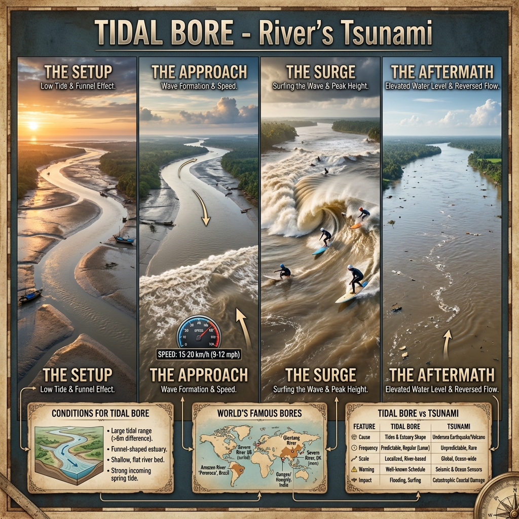 Tidal Bore Mechanism