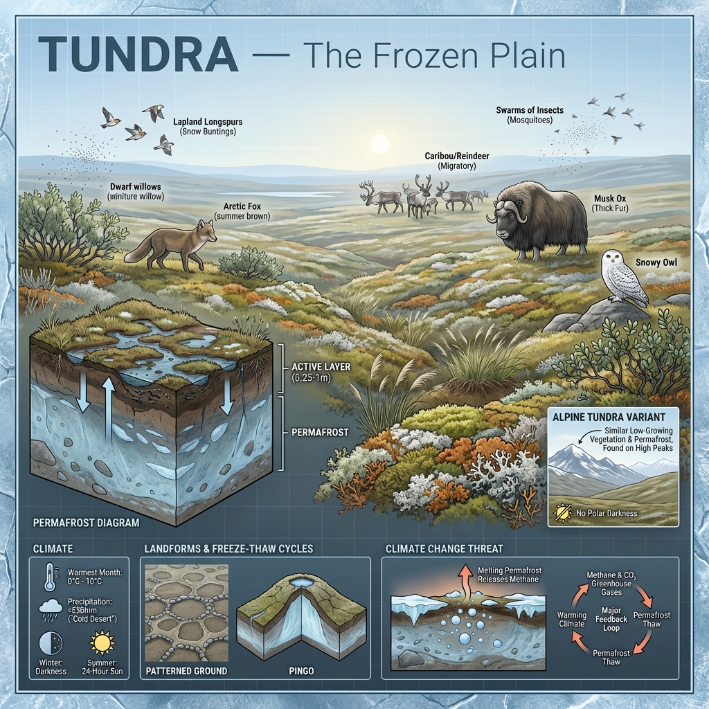 Tundra Biome Features