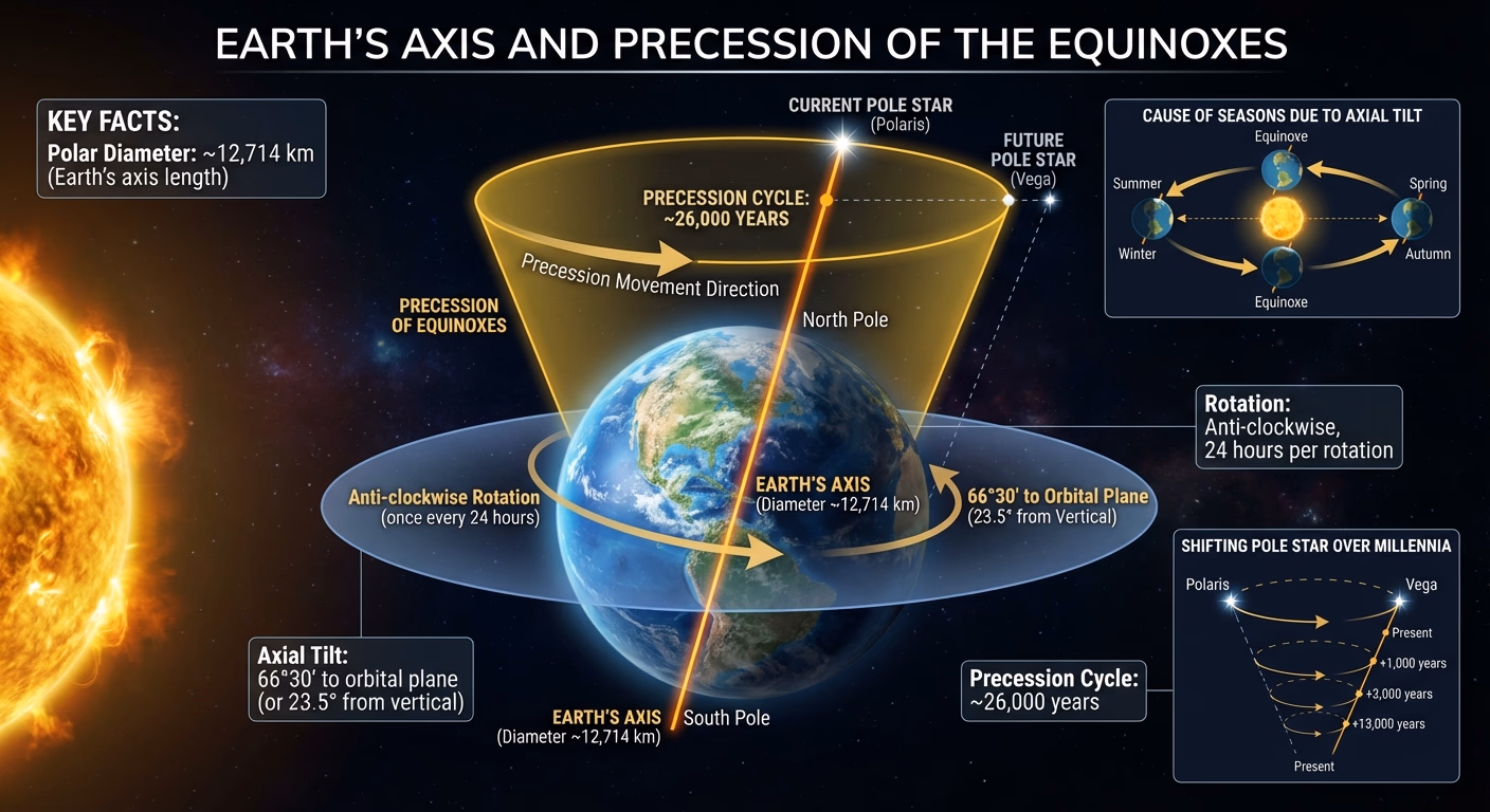 Axial Precession Wobble