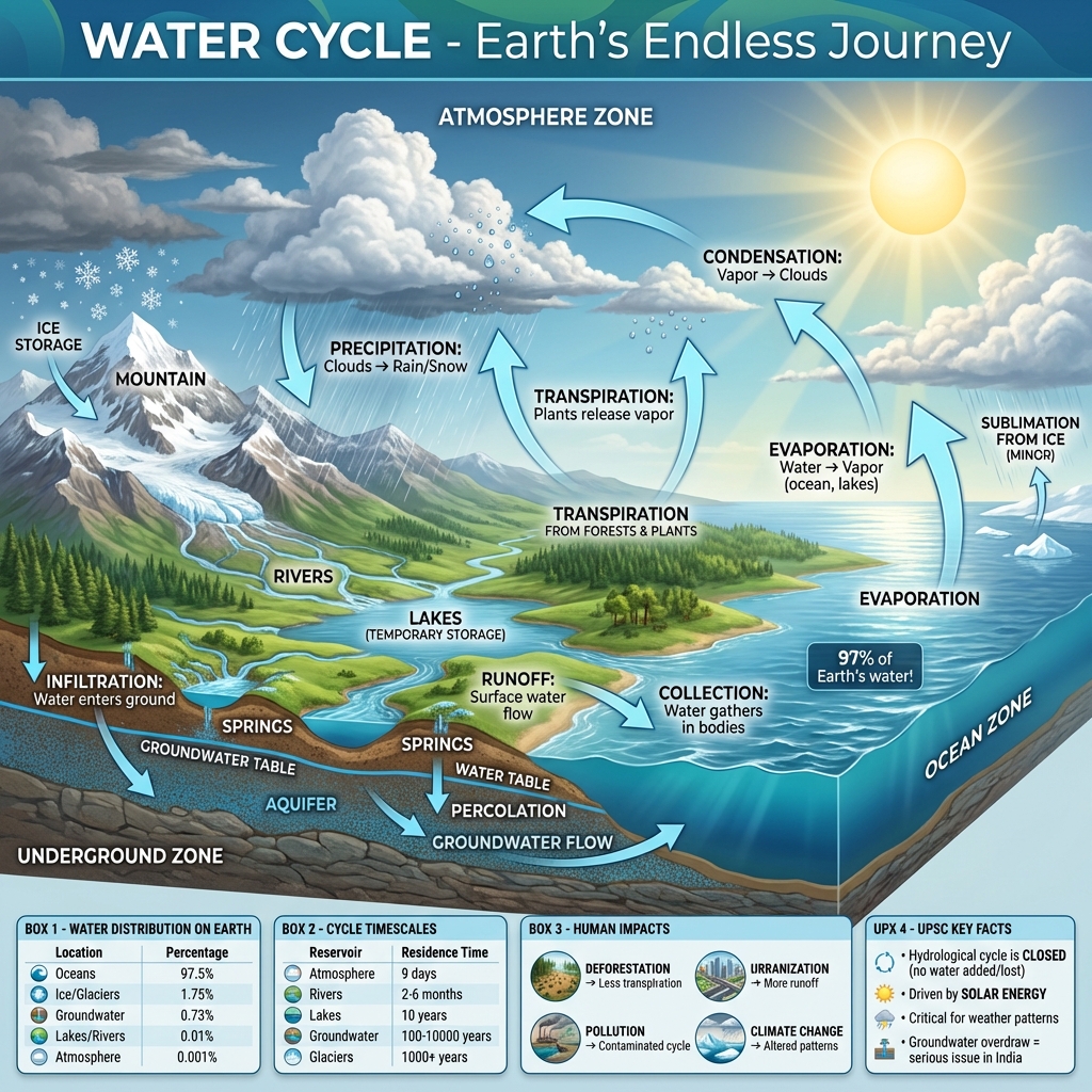 The Global Water Cycle
