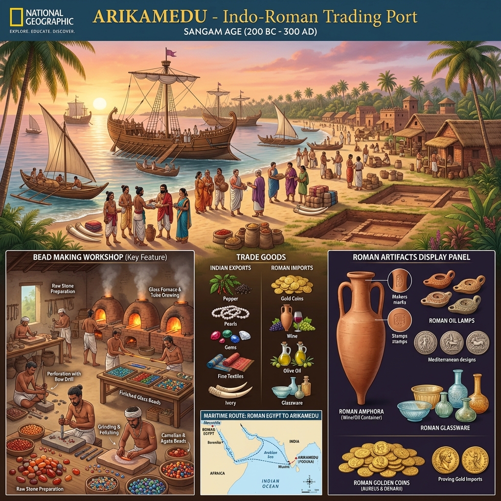 Arikamedu Roman Port Excavation