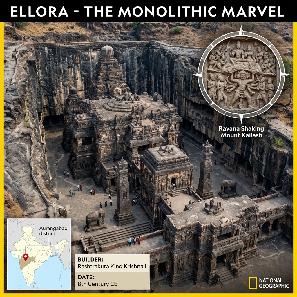 Ellora Kailasa Temple
