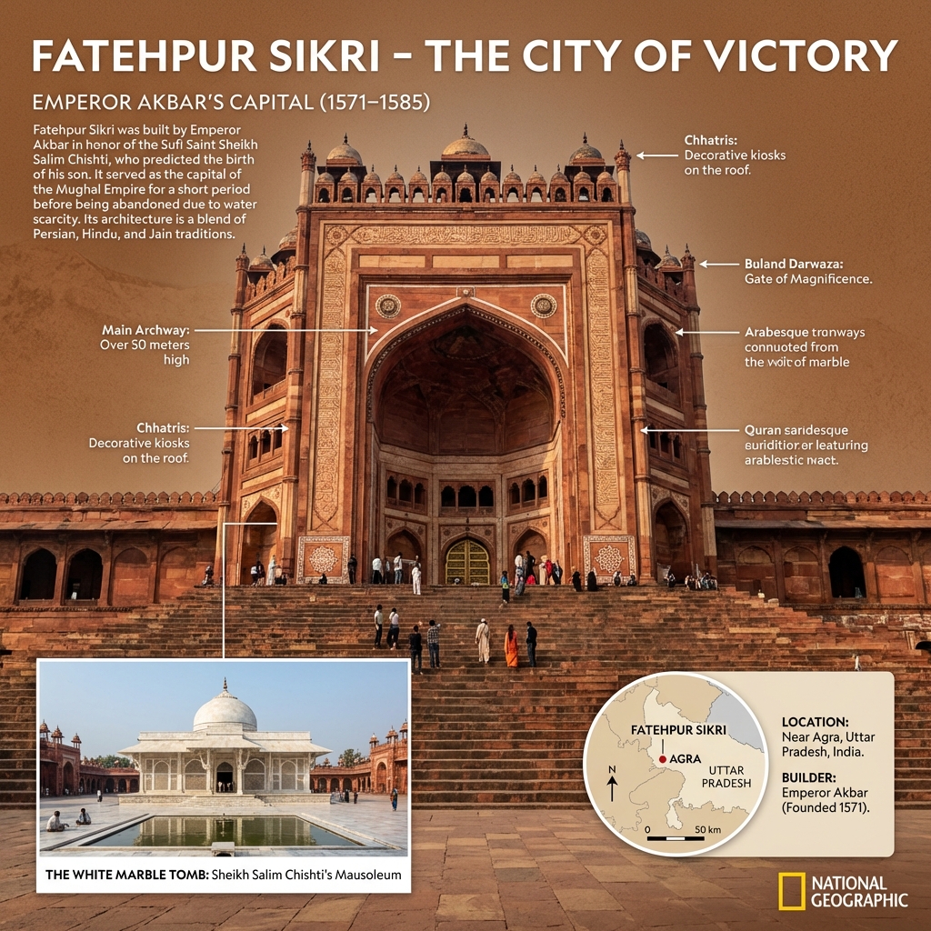 Fatehpur Sikri Buland Darwaza