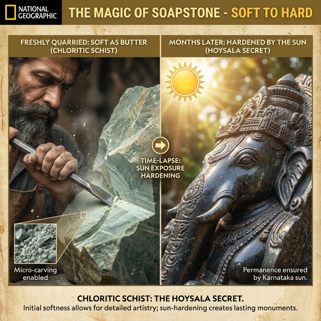 Hoysala Soapstone Transformation