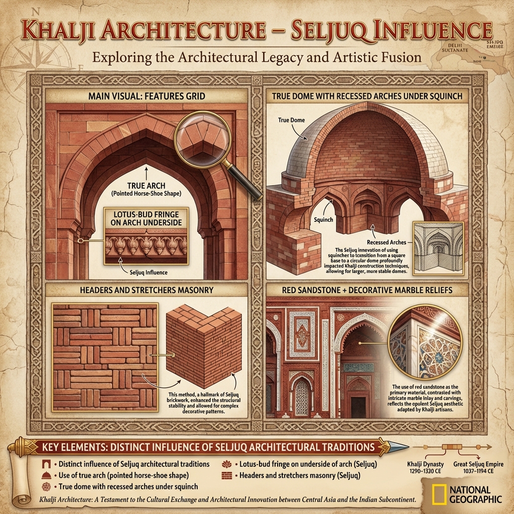 Khilji Architectural Features